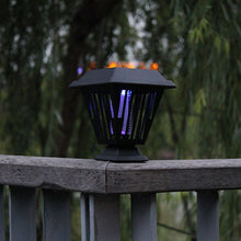 Load image into Gallery viewer, Solar UV Mosquito Killer Lamp Multi purpose Garden Lawn Light Insects Flying Zapper Trap Catcher Repellents