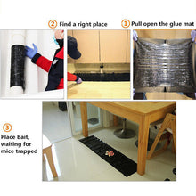 Load image into Gallery viewer, Mouse Board Sticky Rat Glue Trap Mouse Glue Board Mice Catcher 1.2M