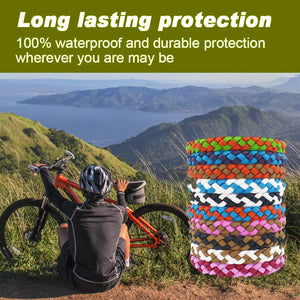 12 Pack Eco Friendly Anti Mosquito Wristband Mosquito Insect Bugs Repellent Bracelet Safe For Children Home Outdoor Pest Reject
