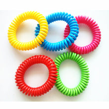 Load image into Gallery viewer, DEET-FREE Mosquito Repellent Bracelet 12pack 100% All Natural Waterproof Long Lasting Wrist or Ankle Band