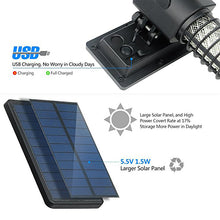 Load image into Gallery viewer, USB Solar Mosquito Light Killer Lamp Repellent IP65 Insect Trap