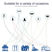 Load image into Gallery viewer, E27 LED Anti Mosquito Killer Lamp 15W 2 In 1 LED Ball Light Anti Repellent Fly Bug Zapper Insect Killer