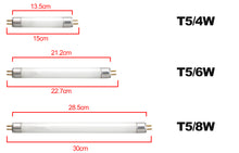 Load image into Gallery viewer, 4W 6W 8W 10W 15W Electronic Shock Mosquito Killer Lamp Tube T5 T8 Ultraviolet Light