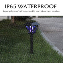 Load image into Gallery viewer, Solar UV Mosquito Killer Lamp Multi purpose Garden Lawn Light Insects Flying Zapper Trap Catcher Repellents