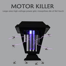 Load image into Gallery viewer, Solar UV Mosquito Killer Lamp Multi purpose Garden Lawn Light Insects Flying Zapper Trap Catcher Repellents