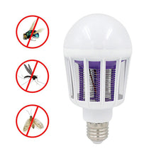 Load image into Gallery viewer, E27 LED Anti Mosquito Killer Lamp 15W 2 In 1 LED Ball Light Anti Repellent Fly Bug Zapper Insect Killer