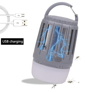 IP67 Waterproof USB Charging Mosquito Killer Trap LED Night Light Lamp Bug Insect Lights Killing