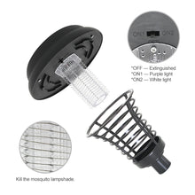 Load image into Gallery viewer, LED Mosquito Killer Lamps 220V 240V Indoor and Outdoor Solar Anti Mosquito Repellent Bug Zapper
