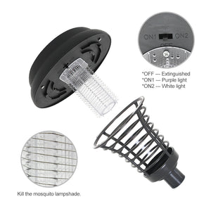 LED Mosquito Killer Lamps 220V 240V Indoor and Outdoor Solar Anti Mosquito Repellent Bug Zapper