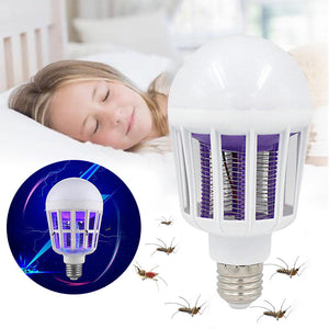 E27 LED Anti Mosquito Killer Lamp 15W 2 In 1 LED Ball Light Anti Repellent Fly Bug Zapper Insect Killer