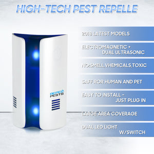 Ultrasonic Electronic Mosquito Killer Repellent Mice Cockroach Mosquitoes Frequency Conversion