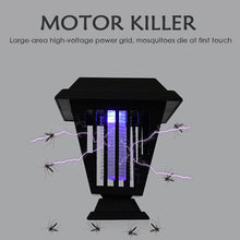 Load image into Gallery viewer, Solar UV Mosquito Killer Lamp Multi purpose Garden Lawn Light Insects Flying Zapper Trap Catcher Repellents
