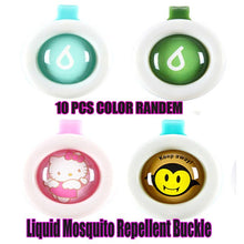 Load image into Gallery viewer, 10 Pack Random Color Mosquito Repellent Button Safe for Infants  for Baby Child Pregnant
