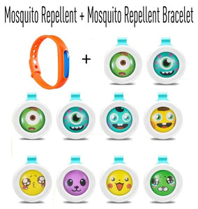 10 Pack Random Color Mosquito Repellent Button Safe for Infants  for Baby Child Pregnant
