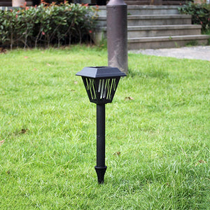 Solar UV Mosquito Killer Lamp Multi purpose Garden Lawn Light Insects Flying Zapper Trap Catcher Repellents