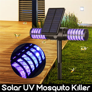 USB Solar Mosquito Light Killer Lamp Repellent IP65 Insect Trap